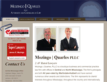 Tablet Screenshot of mozingolaw.com